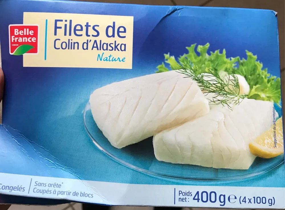 Filets de colin d'Alaska