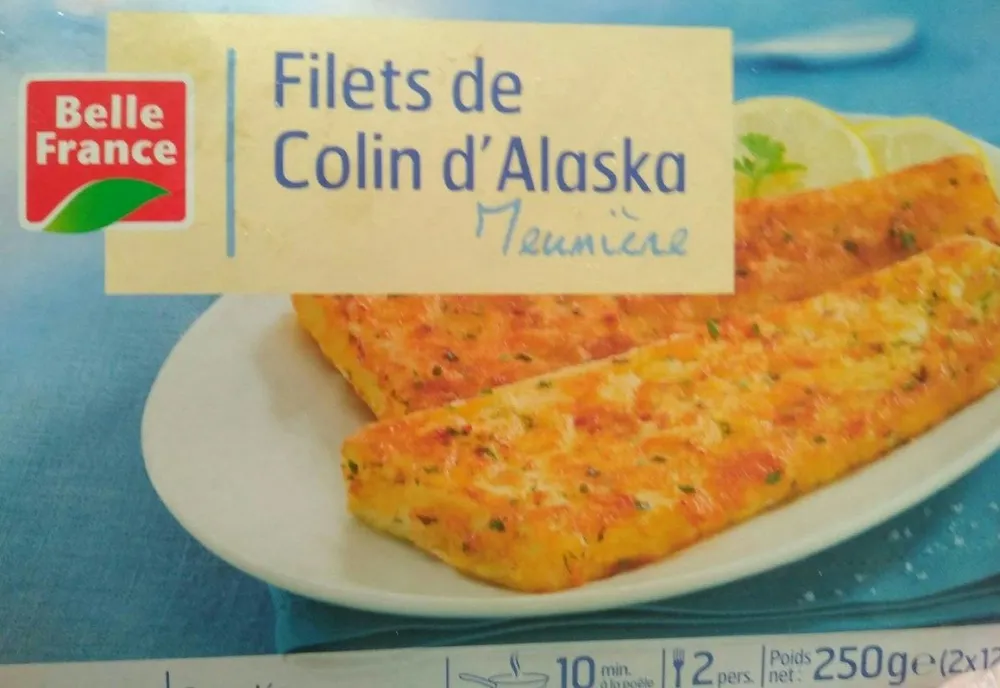 Filet Meunière de Colin d'Alaska