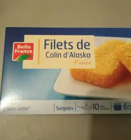 Filets de colin d'alaska panés