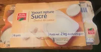 Yaourt nature sucré