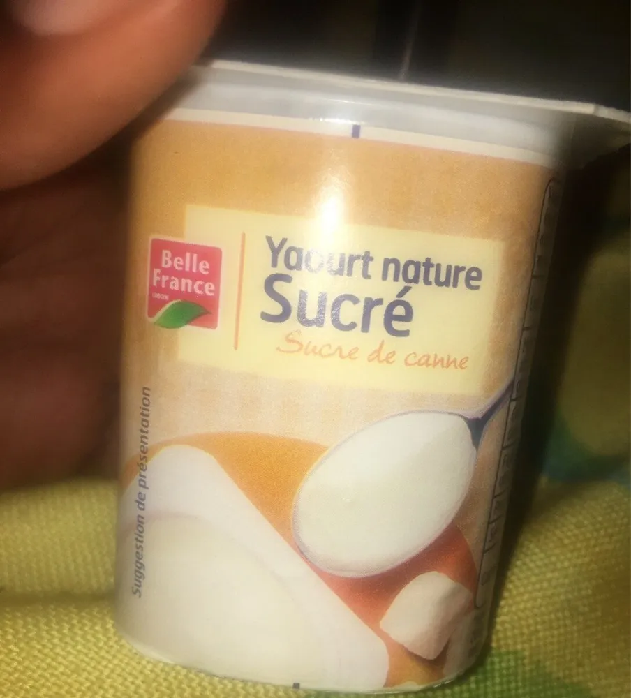 Yaourt nature sucre