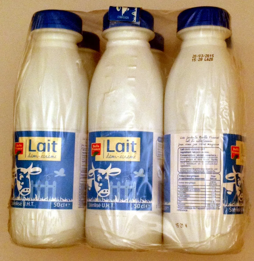 Lait demi-écrémé
