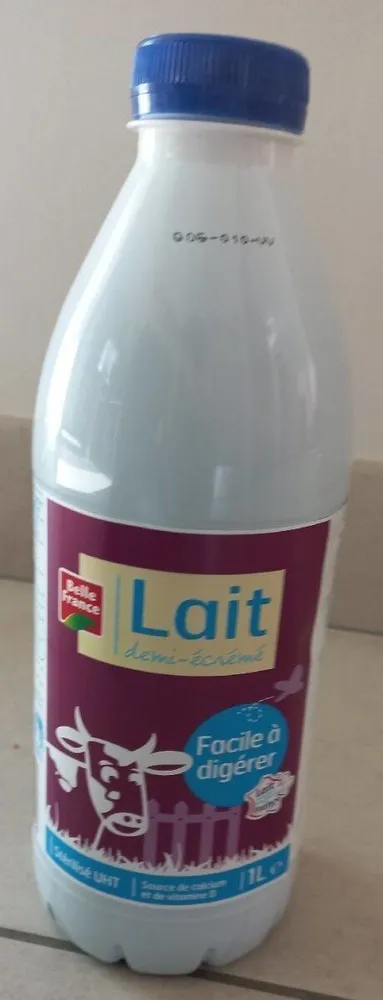 Lait demi-écrémé