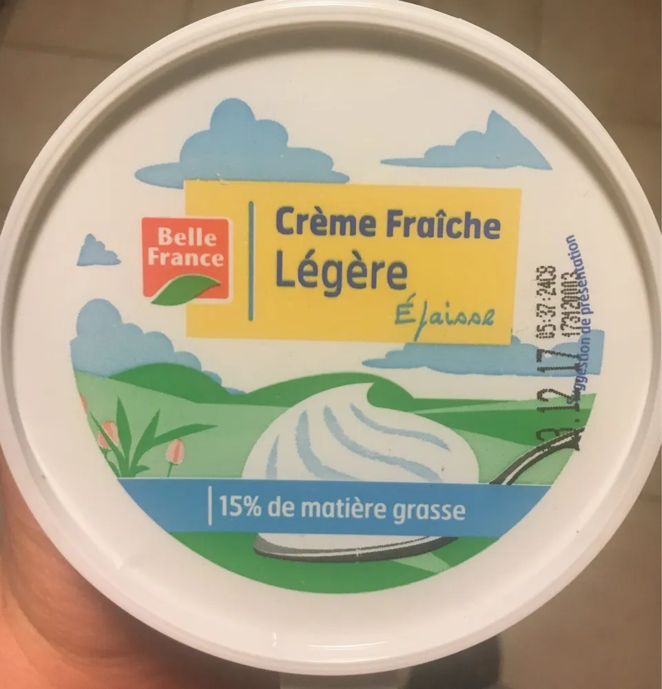 Crème fraîche légère