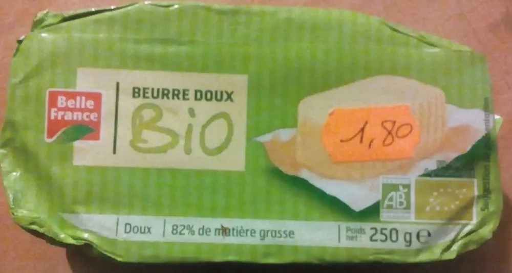 Beurre doux Bio