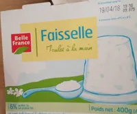 Faisselle 6%% 4X100G Bf,