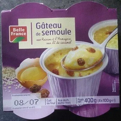 Gâteau de Semoule