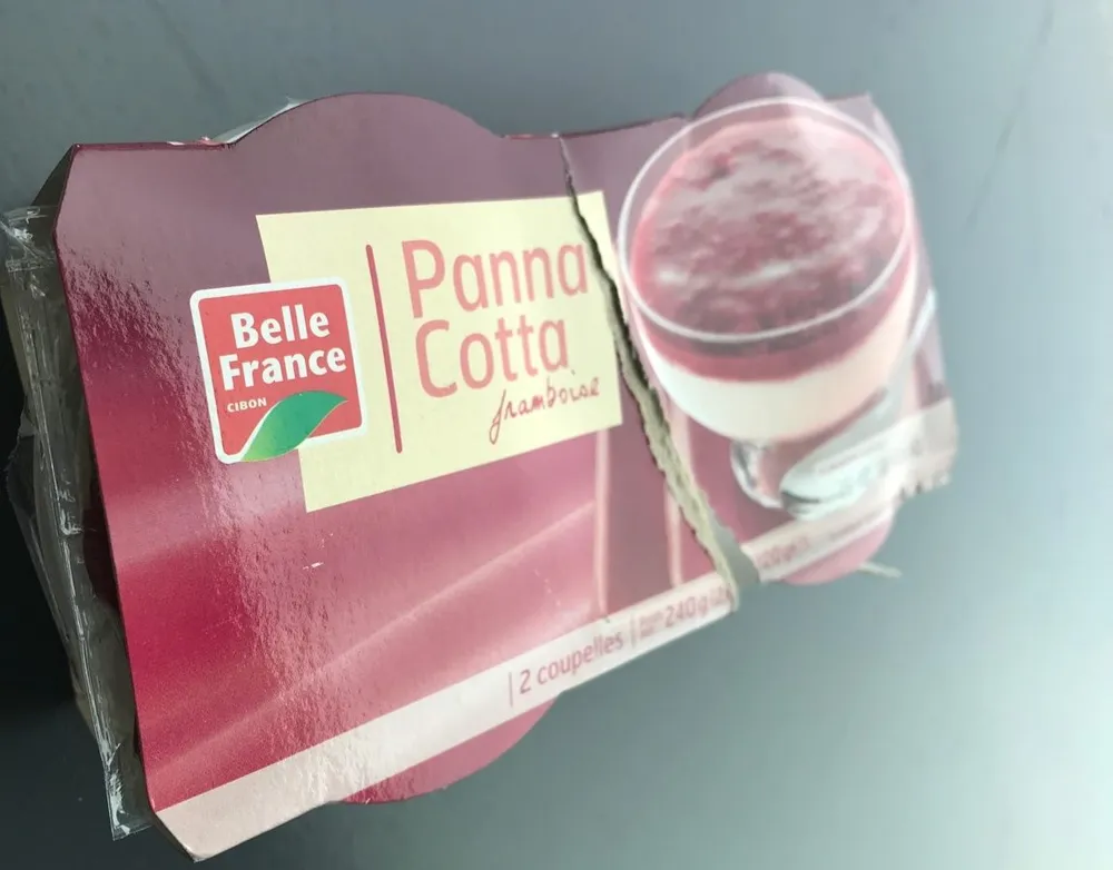 Panna Cotta Framboise