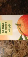 Belle France jus d'orange de Floride avec pulpe
