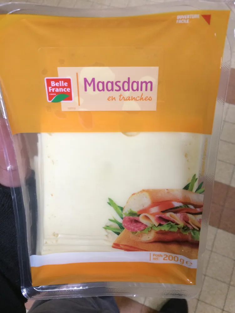 Maasdam en tranches