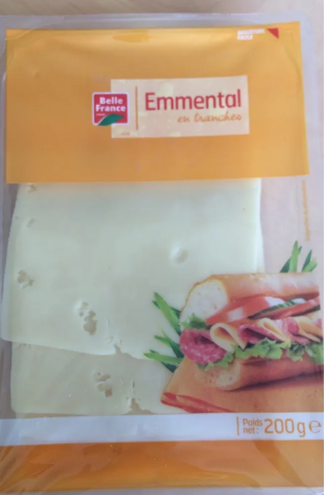 Emmental en tranche