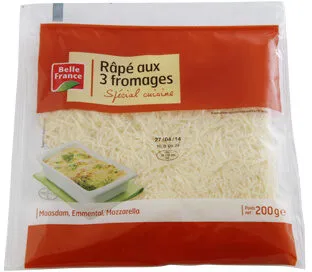 Râpé aux 3 fromages spécial cuisine