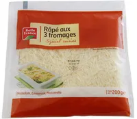 Râpé aux 3 fromages spécial cuisine