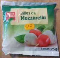 Billes de Mozzarella (17% MG)