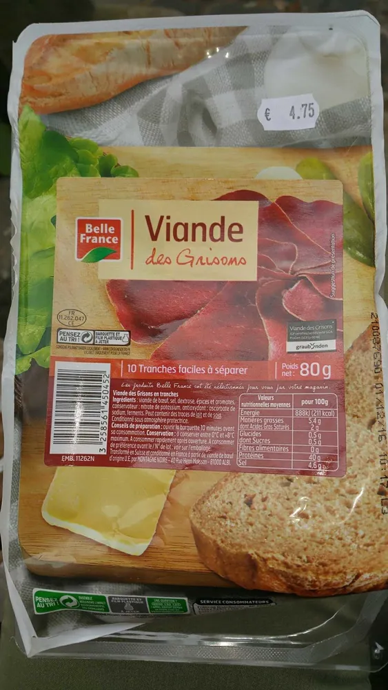 Viande des Grisons