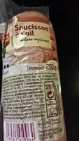 Saucisson à l'ail nature