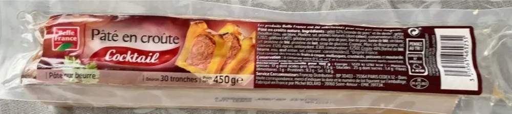 Pâté en croute cocktail