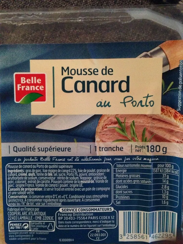 Mousse de Canard au Porto