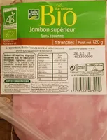 Jambon supérieur sans couenne