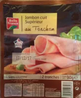 Jambon cuit supérieur au torchon