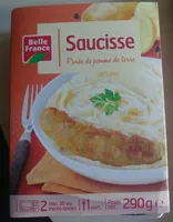 Saucisse Purée de pomme de terre