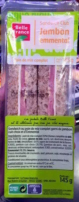 Sandwich Club Jambon Emmental