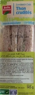 Thon crudités
