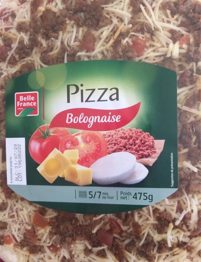 Pizza bolognaise