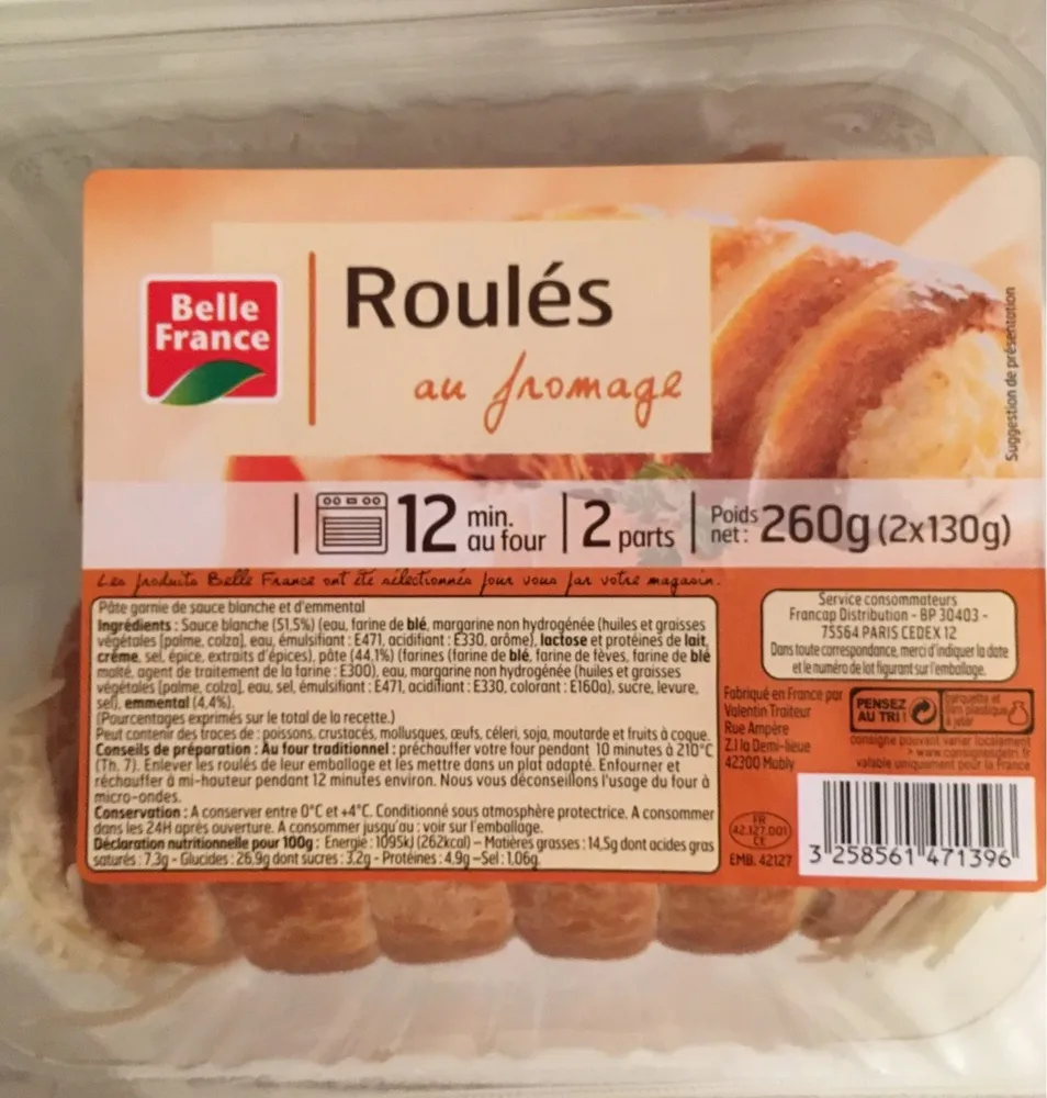 Roules Au Fromage