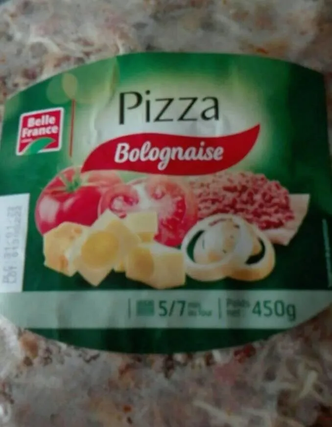 Pizza bolognaise