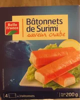 Bâtonnets de Surimi Saveur Crabe