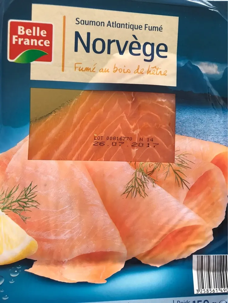 Saumon Atlantique fumé Norvège