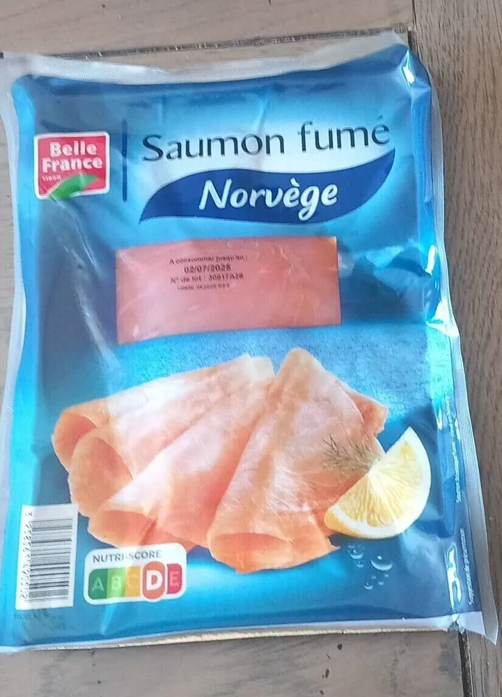 Saumon fumé Norvège