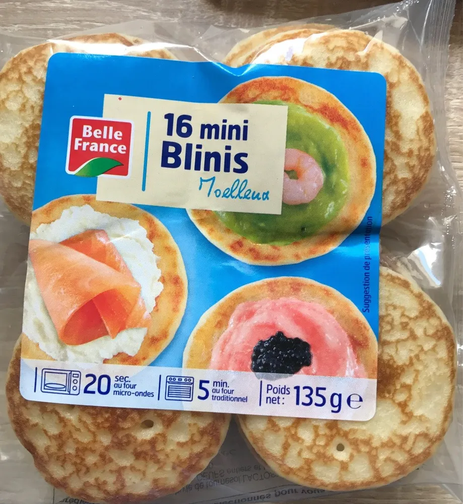 Mini Blinis X16 135G Bf,