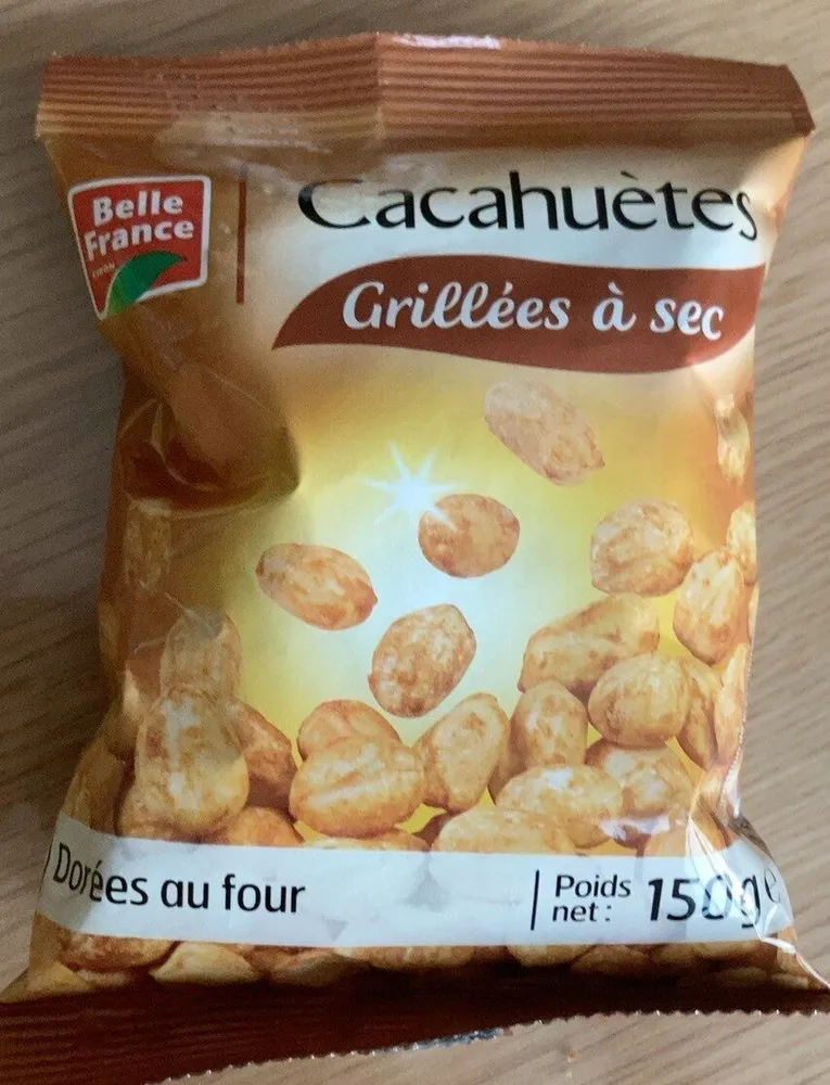 Cacahuètes grillées à sec