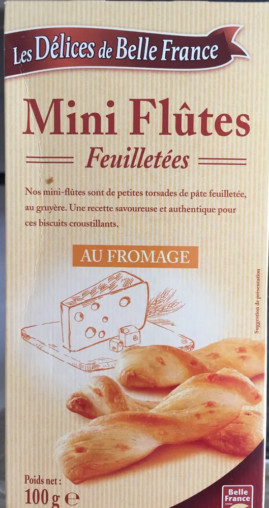 Mini Flûtes feuilletées