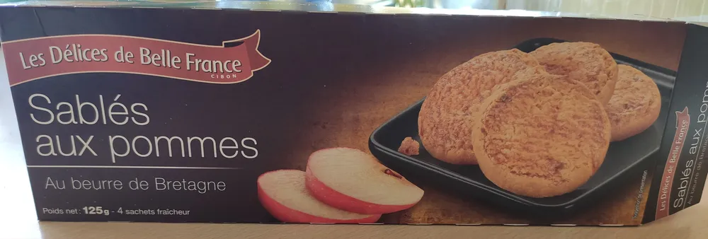 Sablés aux pommes