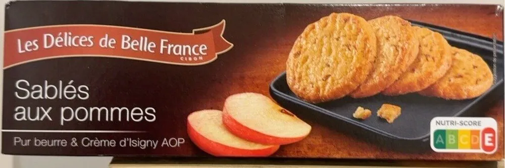 Sablés aux pommes