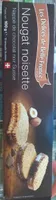 Nougat Noisette - nappé de chocolat noir Suisse