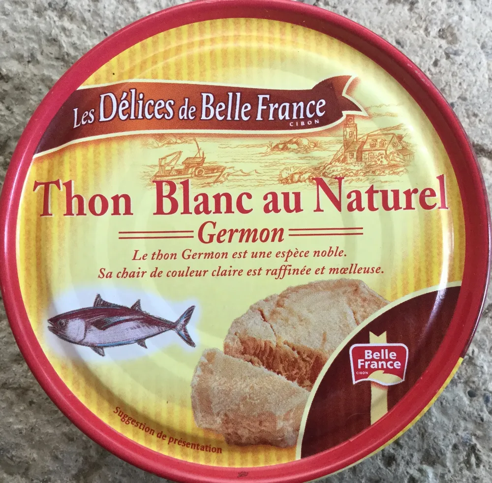 Thon blanc au naturel