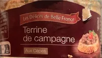 Terrine de campagne aux cèpes