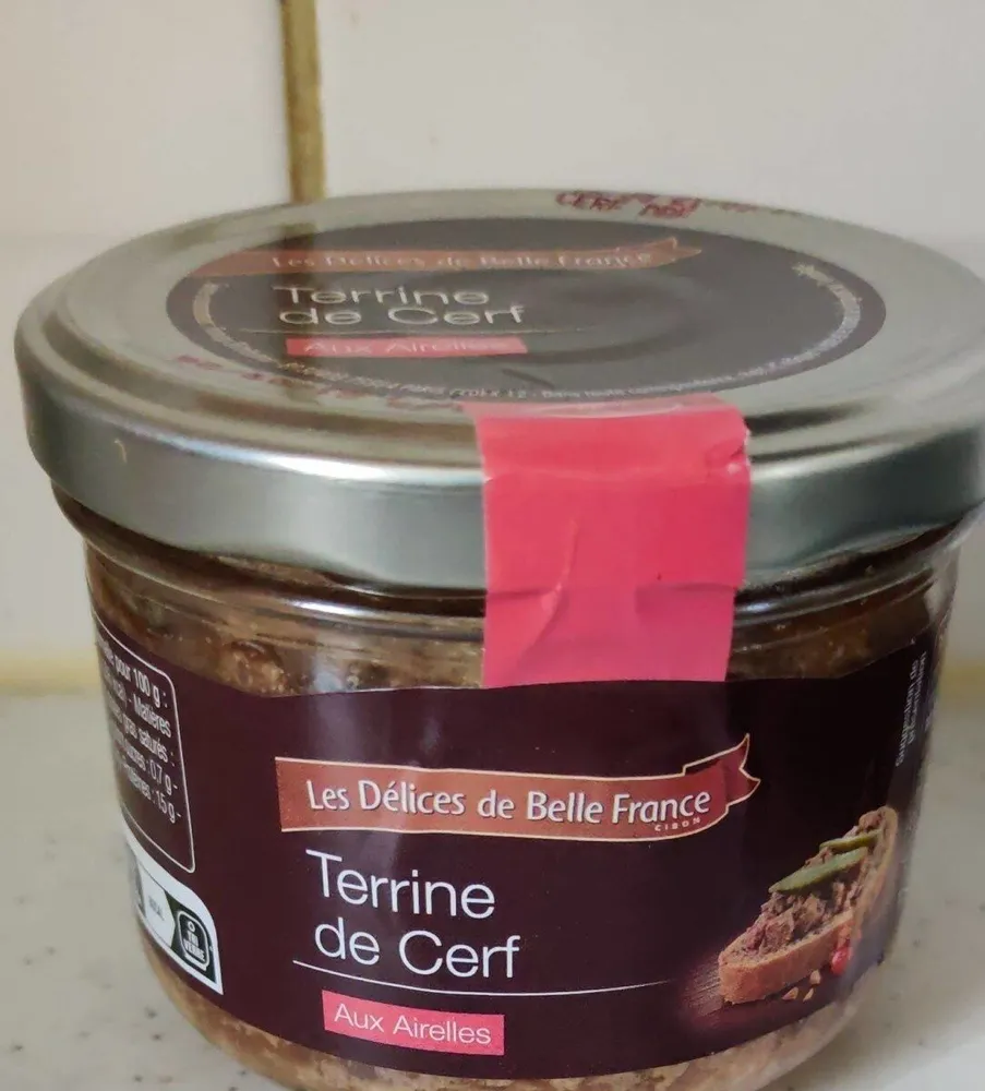Terrine de cerf aux airelles