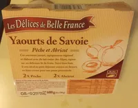 Yaourts de Savoie Pêche et Abricot