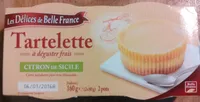 Tartelette au Citron de Sicile
