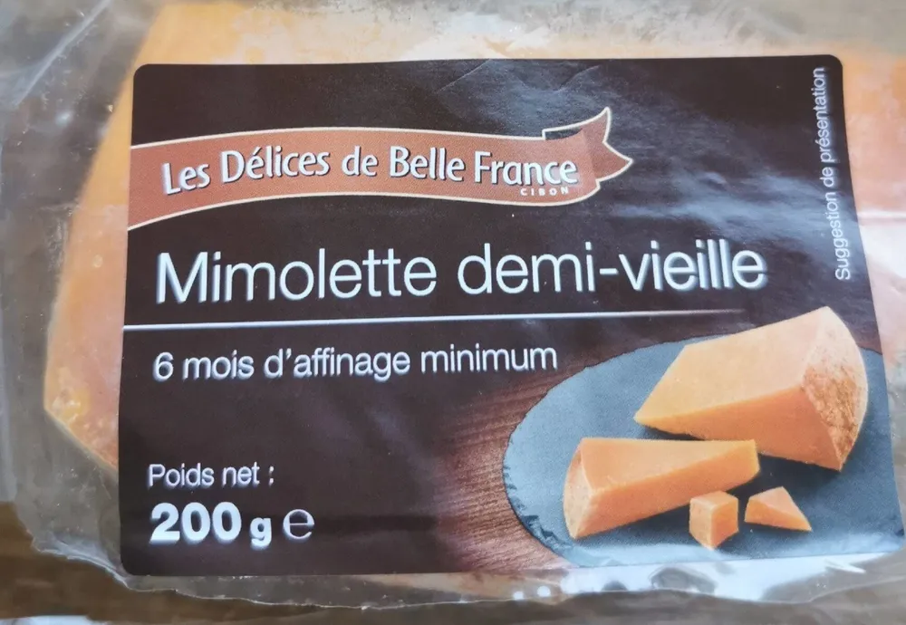 Mimolette demi-vieille