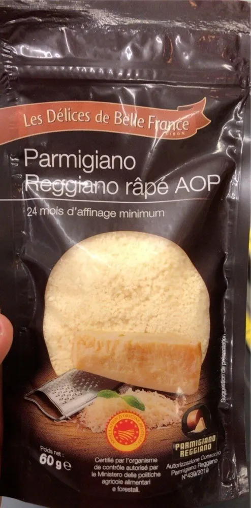 Parmigiano Reggiano râpé AOP