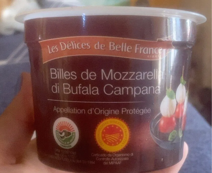 Billes de mozzarella