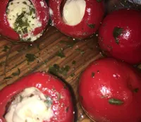 Mini poivrons farcis à la ricotta