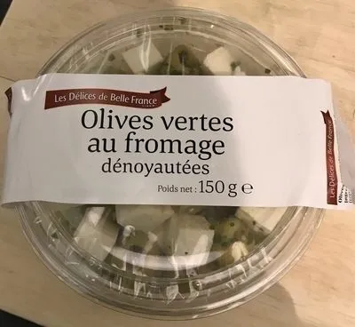 Olives vertes au fromage dénoyautées