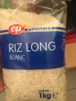 Sachet KG Riz Long Blanc Ecoprix*
